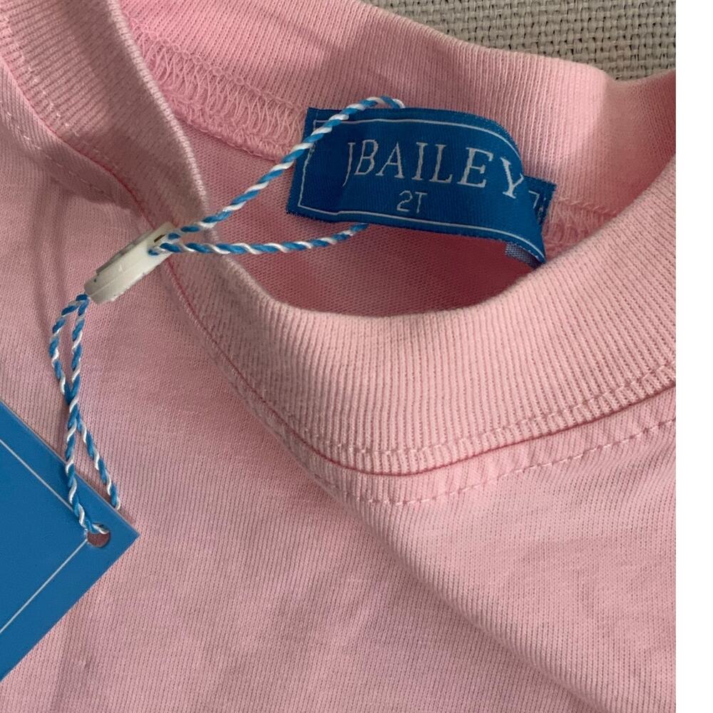 J. Bailey Girl's Logo Tee NWT size 2T - Picture 3 of 3